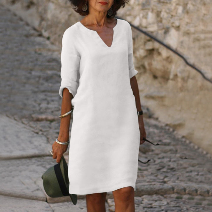 Locker Geschnittenes Sommerkleid - Janina