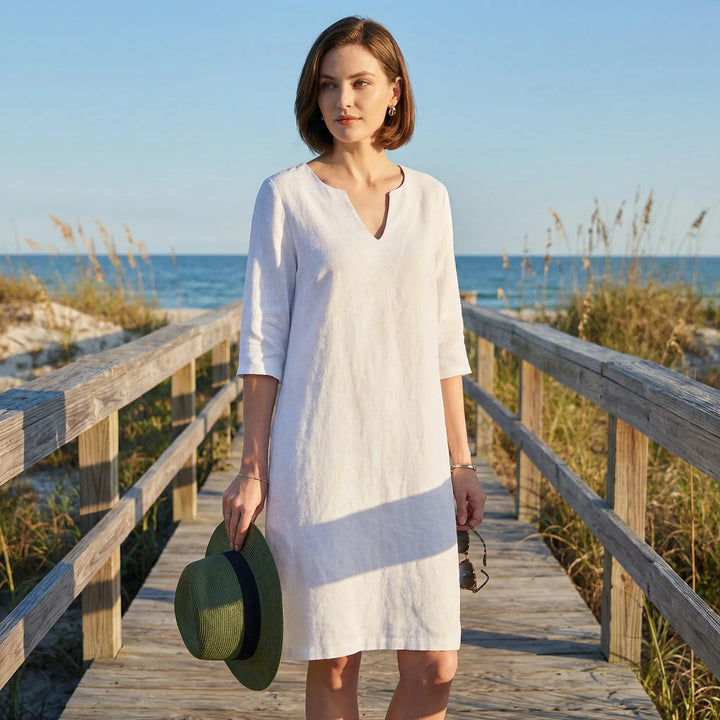 Locker Geschnittenes Sommerkleid - Janina