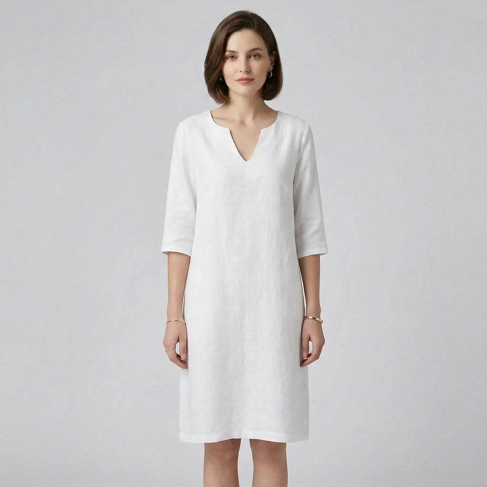 Locker Geschnittenes Sommerkleid - Janina