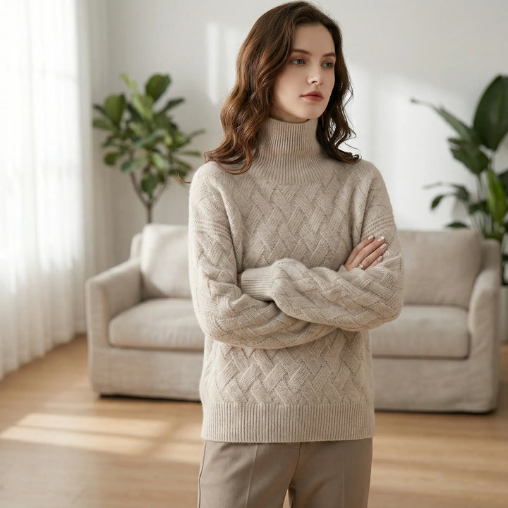 Locker Sitzender Damenpullover - Malin