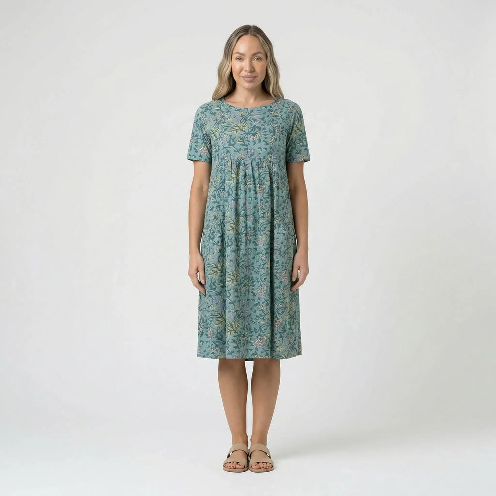Locker Sitzendes Midikleid - Sandy