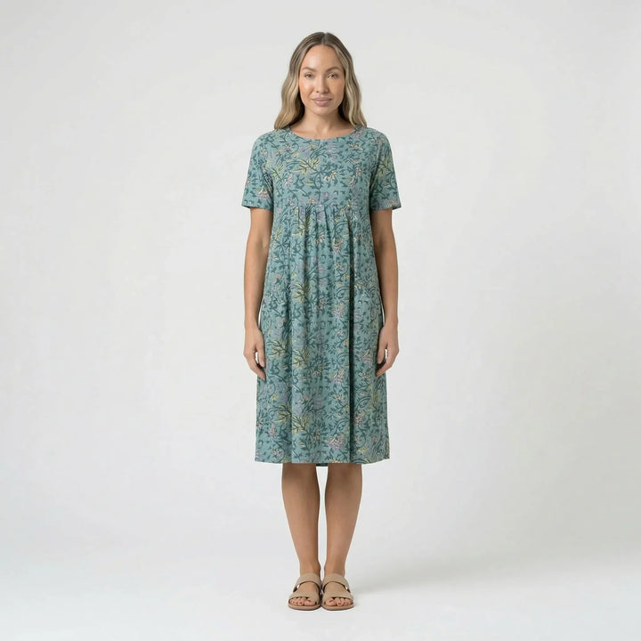 Locker Sitzendes Midikleid - Sandy
