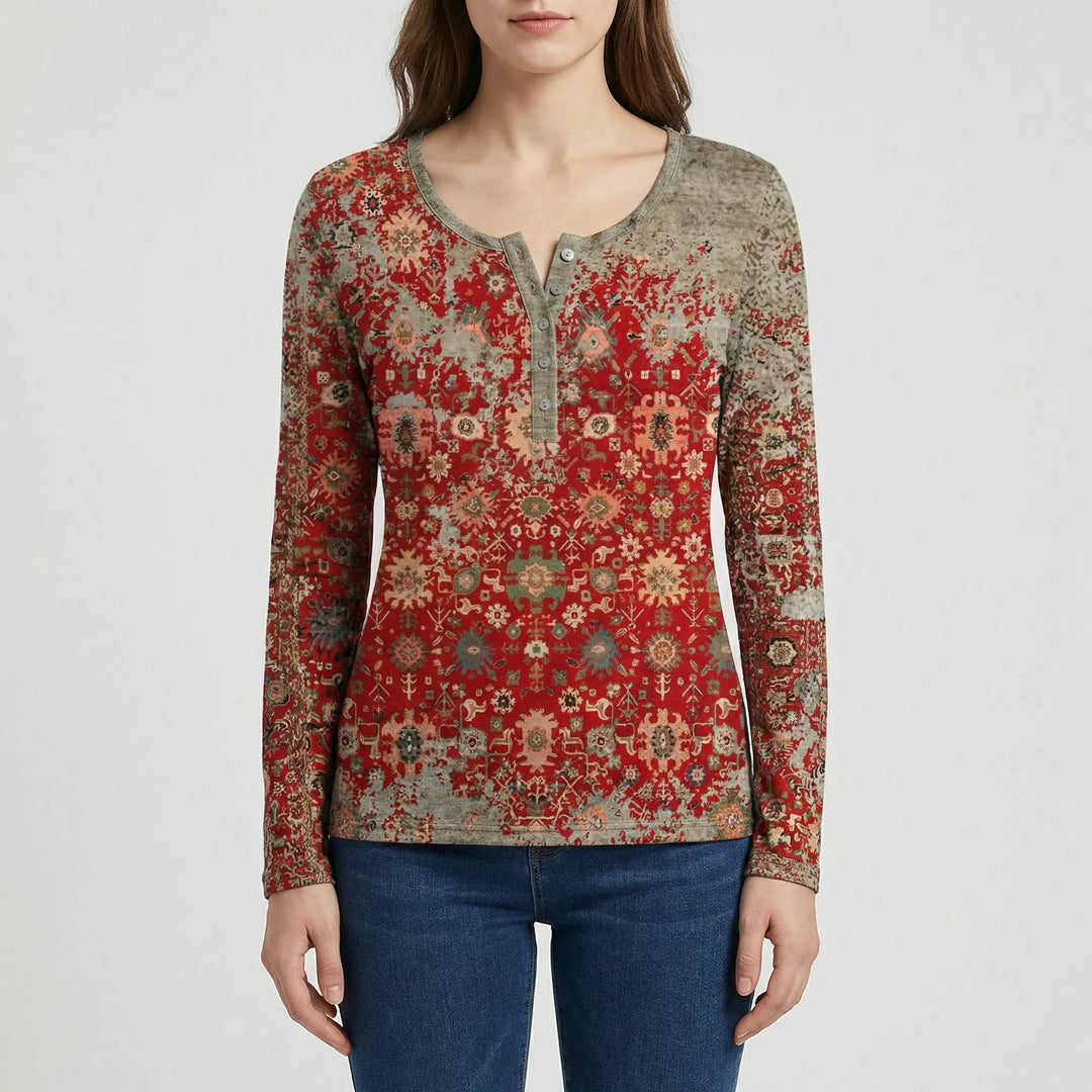 Lockerer Damen-Pullover Im Boho-Stil - Constance