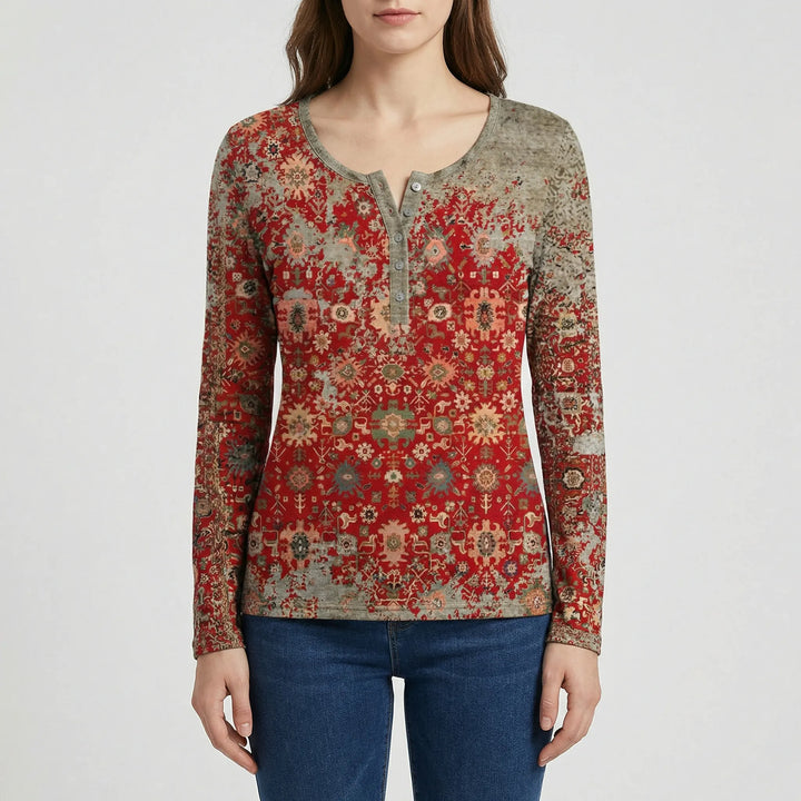 Lockerer Damen-Pullover Im Boho-Stil - Constance