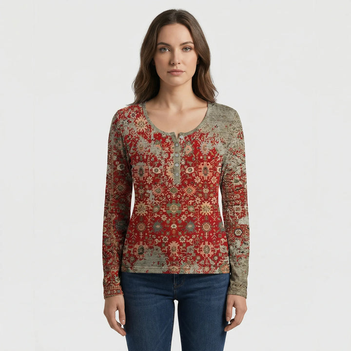 Lockerer Damen-Pullover Im Boho-Stil - Constance