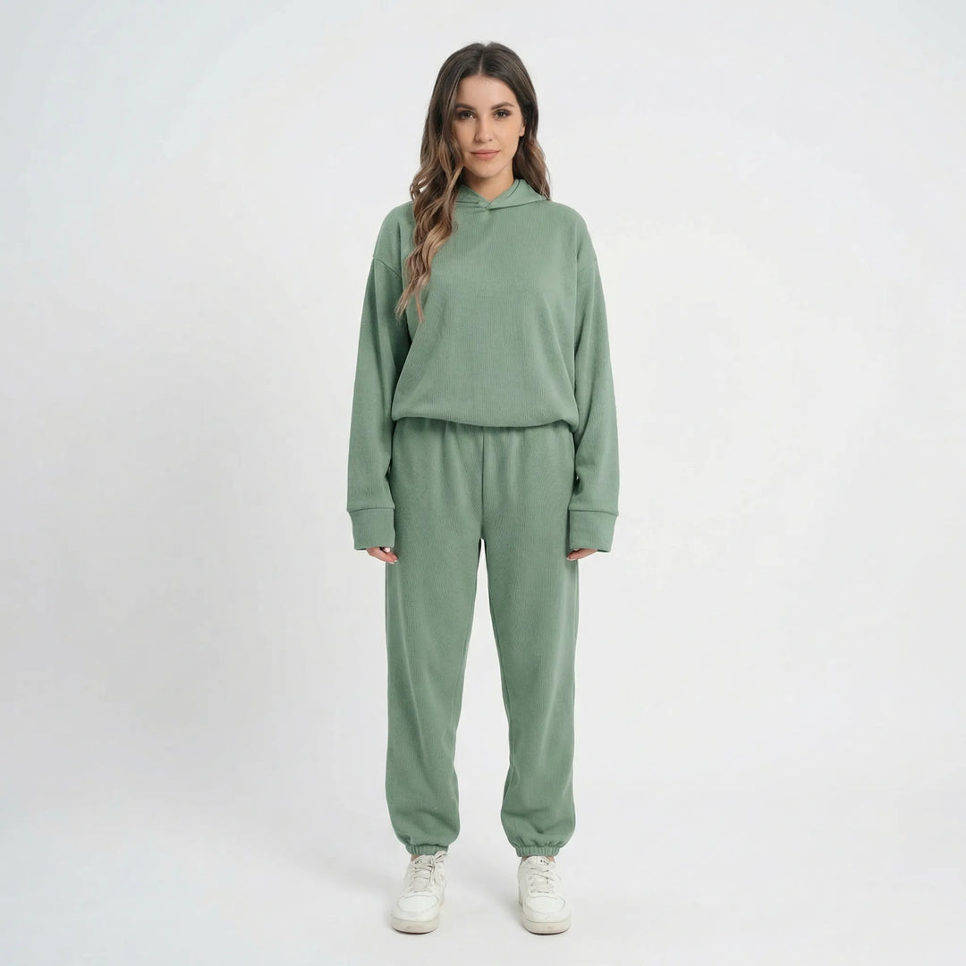 Lockeres Hoodie-Set Im Athleisure-Stil - Brandi