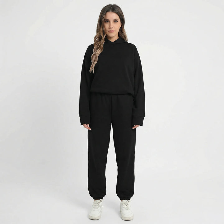 Lockeres Hoodie-Set Im Athleisure-Stil - Brandi