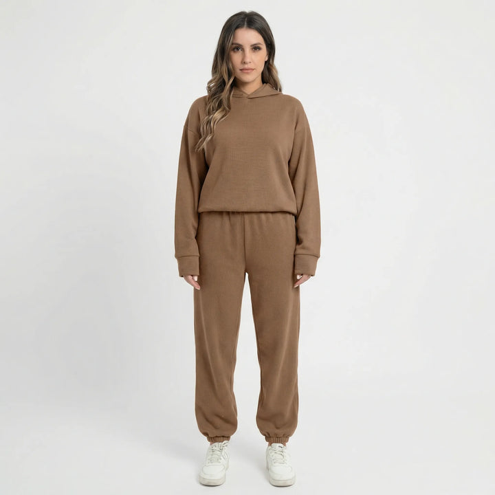 Lockeres Hoodie-Set Im Athleisure-Stil - Brandi