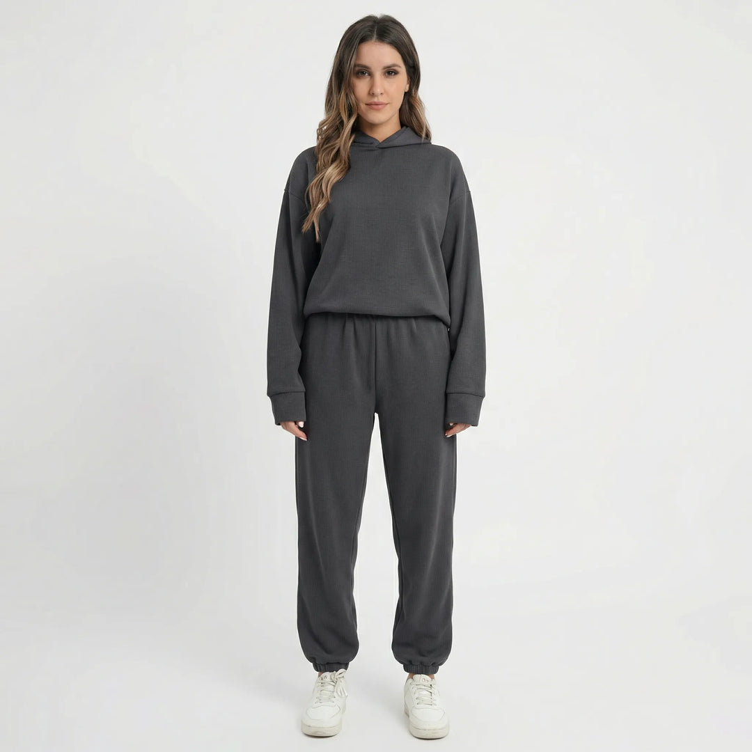 Lockeres Hoodie-Set Im Athleisure-Stil - Brandi