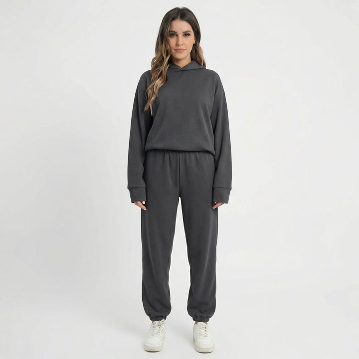 Lockeres Hoodie-Set Im Athleisure-Stil - Brandi