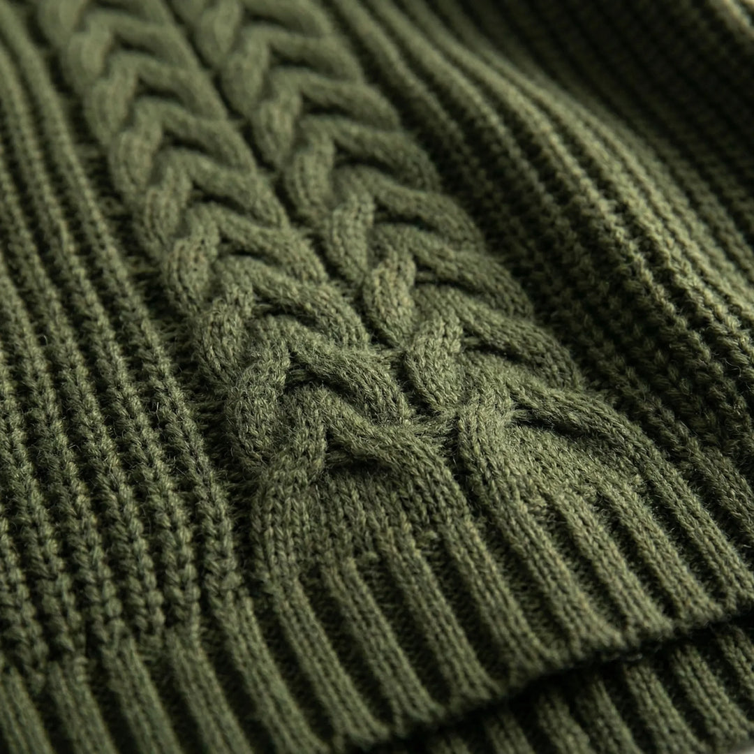 Lockergeschnittener Langarm-Pullover - Carla