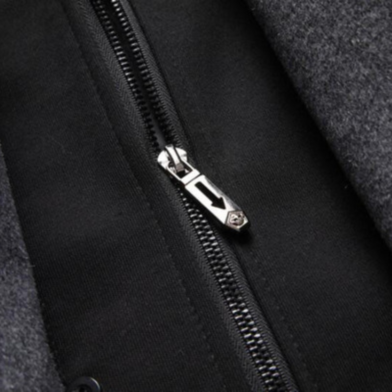 Long Line Hooded Men's Coat - Hugo