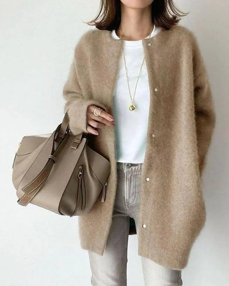 Long Relaxed-Fit Cardigan - Jeannie