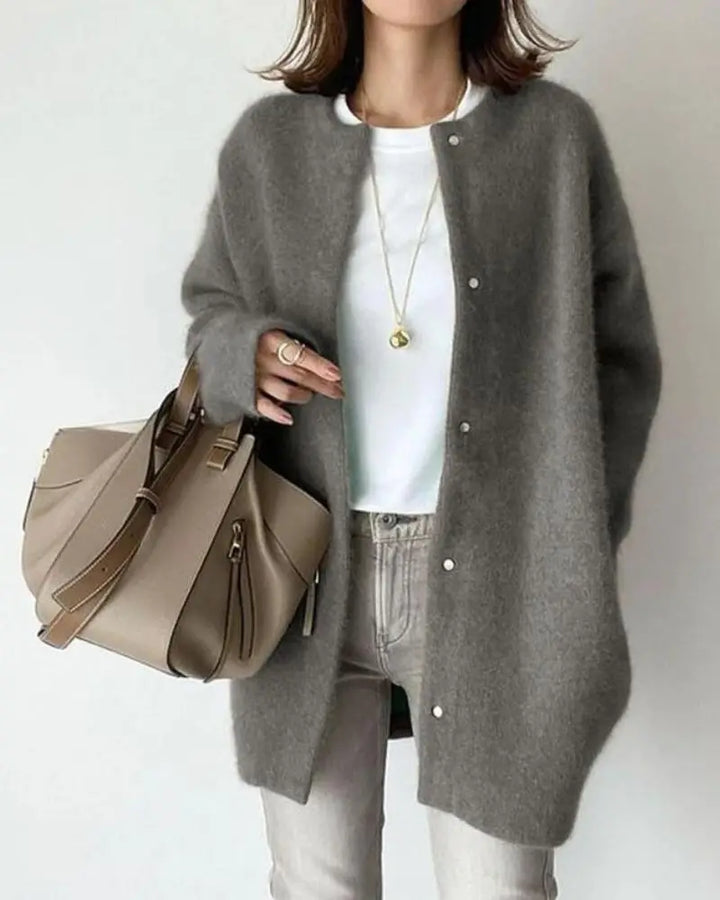 Long Relaxed-Fit Cardigan - Jeannie
