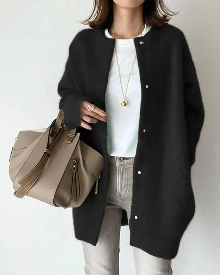 Long Relaxed-Fit Cardigan - Jeannie