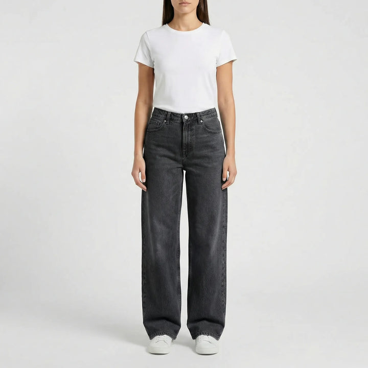 Low Rise Damenjeans Locker Geschnitten - Milla