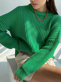 Oversized Grof Gebreide Trui voor Dames - Amara