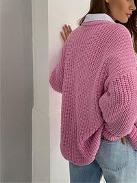 Oversized Grof Gebreide Trui voor Dames - Amara