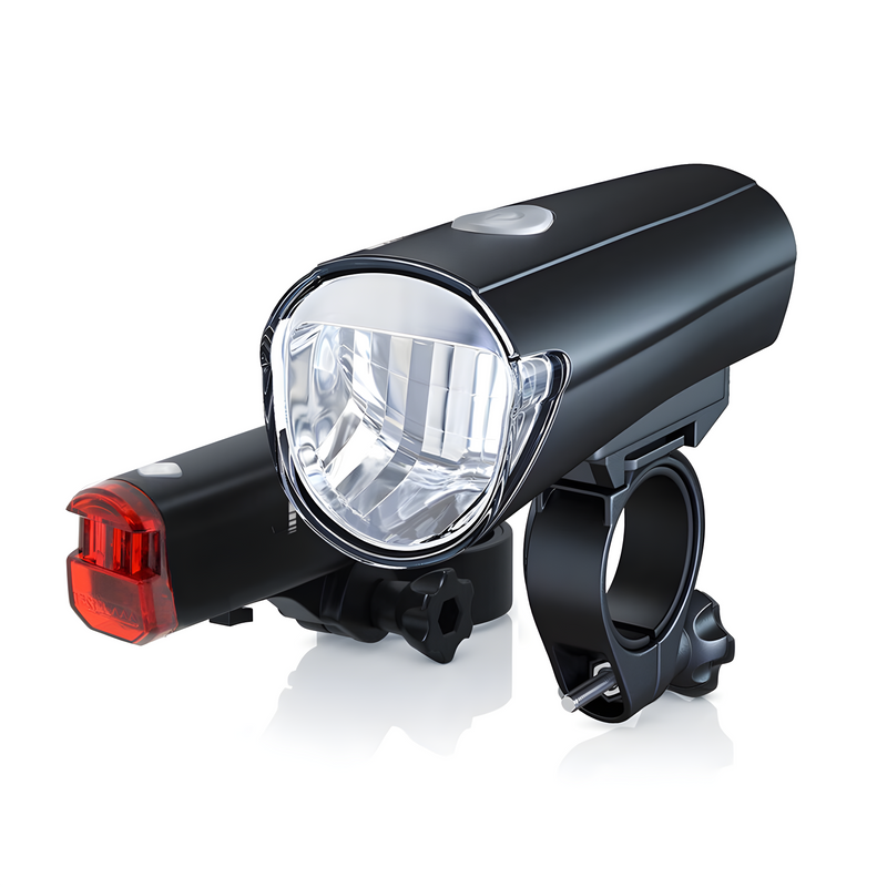 Ultrafelle LED Zestaw Świateł Rowerowych - BrightRide