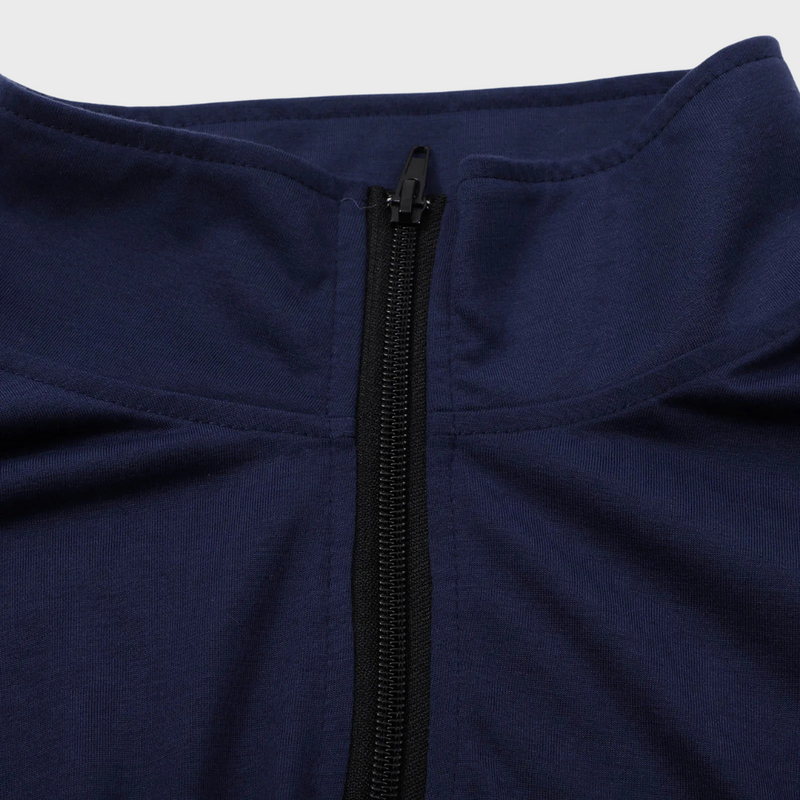 Warm Men's Sweater with Zipper - Elias
