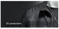 Sammy Jackson™ Biker Jas| Leren bomberjas