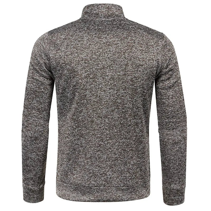 Sweter Sammy Jackson™ z zamkiem | Grubszy sweter z półzamkiem