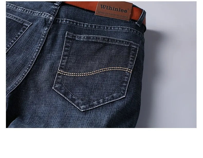 Sammy Jackson™ Denim Broek | Recht ontwerp voor elke dag!