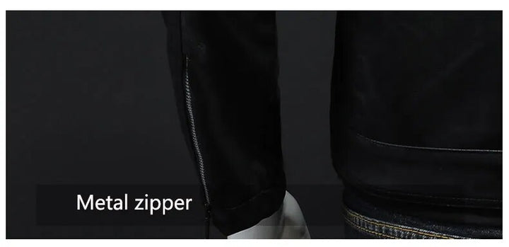 Sammy Jackson™ Biker Jas| Leren bomberjas
