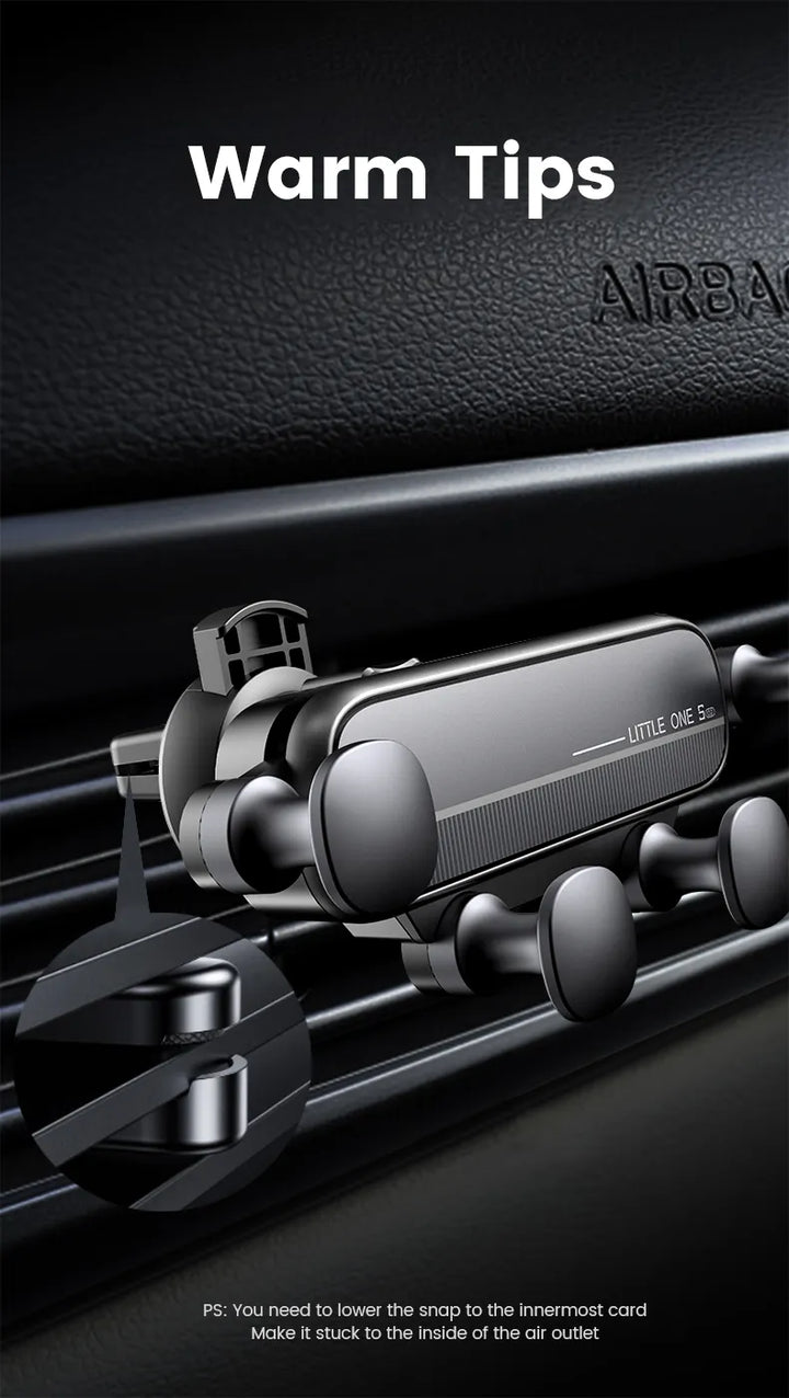 Sammy Jackson™ Car Holder | Op ventilatie gemonteerde mobiele telefoonstandaard