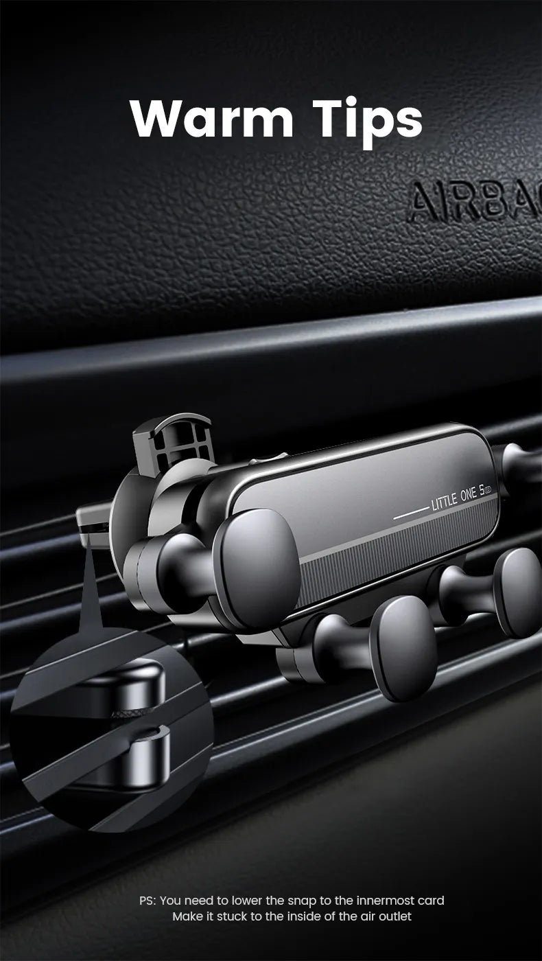 Sammy Jackson™ Car Holder | Op ventilatie gemonteerde mobiele telefoonstandaard