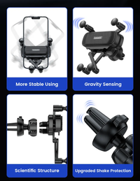 Sammy Jackson™ Car Holder | Op ventilatie gemonteerde mobiele telefoonstandaard