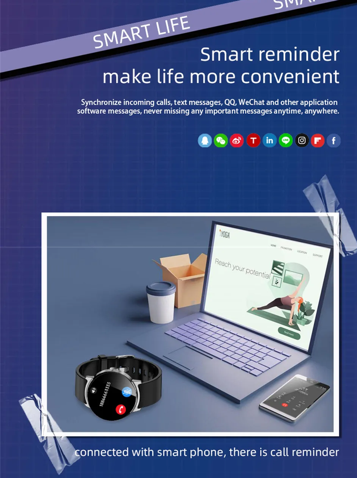 Sammy Jackson™ Health Watch | Health Monitoring