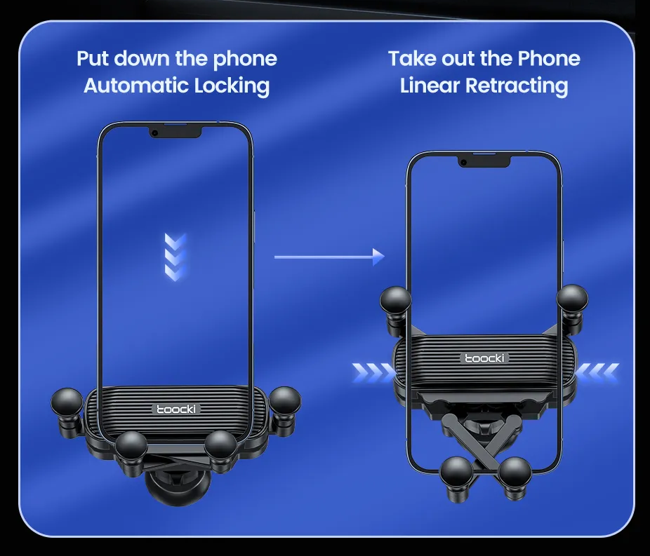 Sammy Jackson™ Car Holder | Op ventilatie gemonteerde mobiele telefoonstandaard