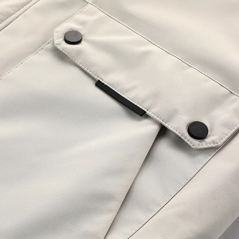 Sammy Jackson™ Winterparka met Fleecevoering | Winddicht jack met capuchon