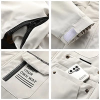 Sammy Jackson™ Ultralight Windbreaker | Waterproof Jacket with Hood