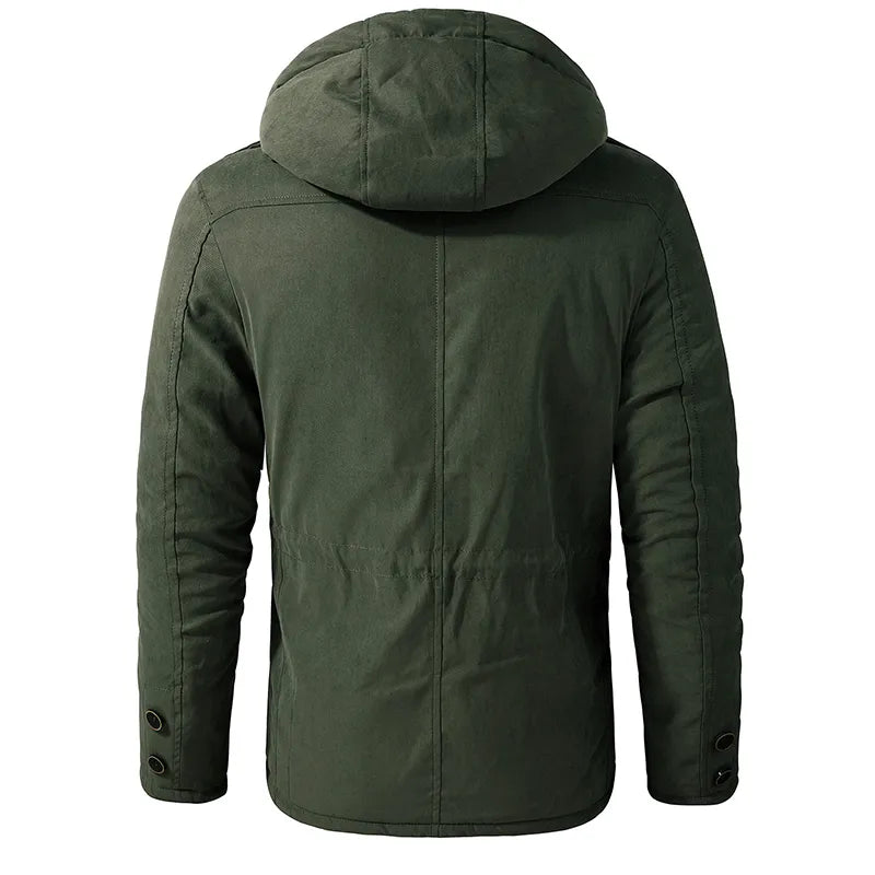 Sammy Jackson™ militaire parka | Een coole jas met een warme en gezellige voering