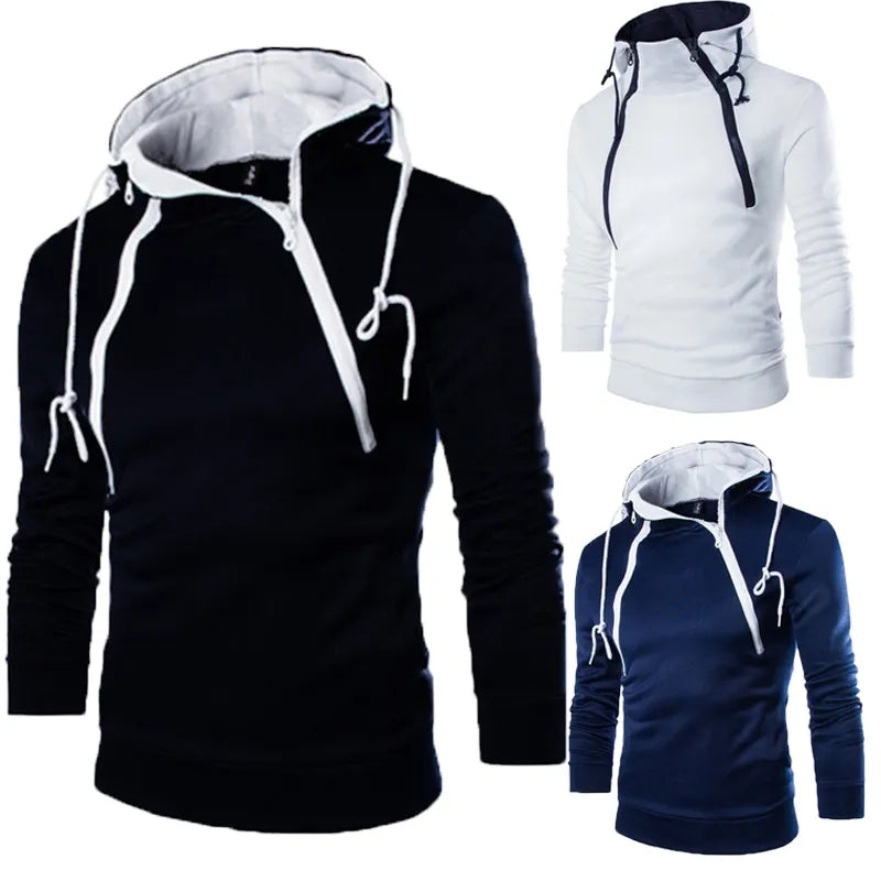 Bluza z kapturem Sammy Jackson™ | Sweter z wysokim kołnierzem