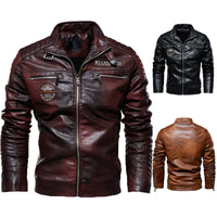 Sammy Jackson™ Leather Jacket | Casual Warm Jacket