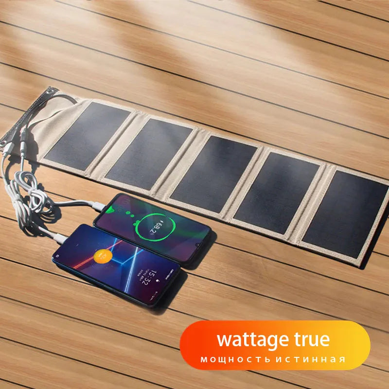 Sammy Jackson™ Solar Fold | Opvouwbare zonnepaneel powerbank