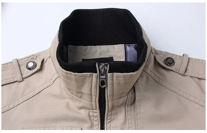 Sammy Jackson™ Slim Fit Windbreaker | Military Style for Every Day
