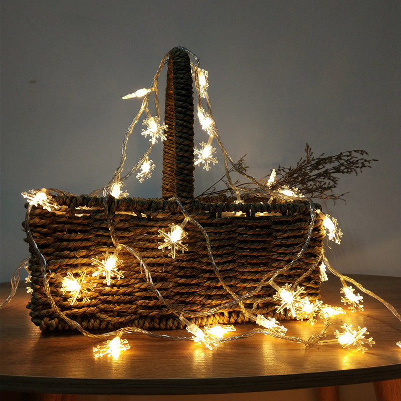 Sneeuwvlok LED Lichtslinger (6 m) - FrostyTwinkle