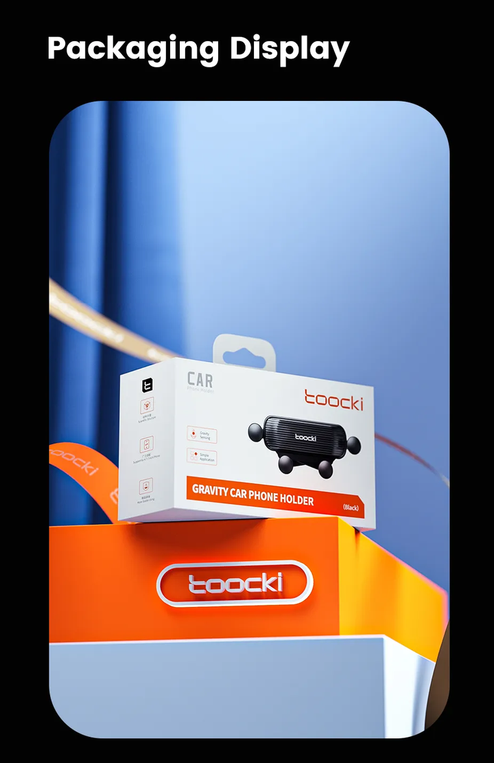 Sammy Jackson™ Car Holder | Op ventilatie gemonteerde mobiele telefoonstandaard