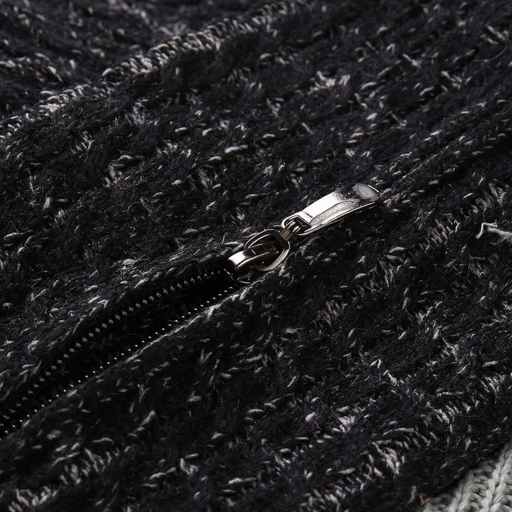 Sammy Jackson™ Casual Sweater | Vintage Wool Sweater with High Collar