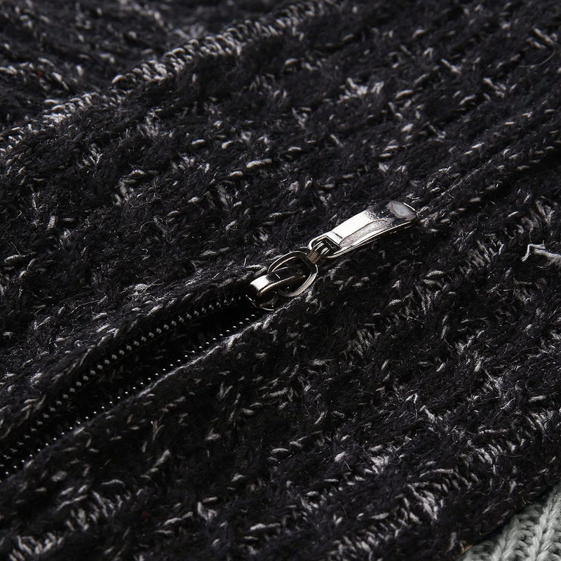 Sammy Jackson™ Casual Sweater | Vintage Wool Sweater with High Collar