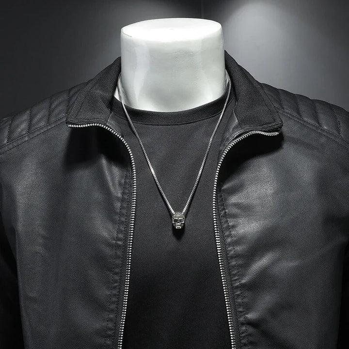 Sammy Jackson™ Biker Jas| Leren bomberjas