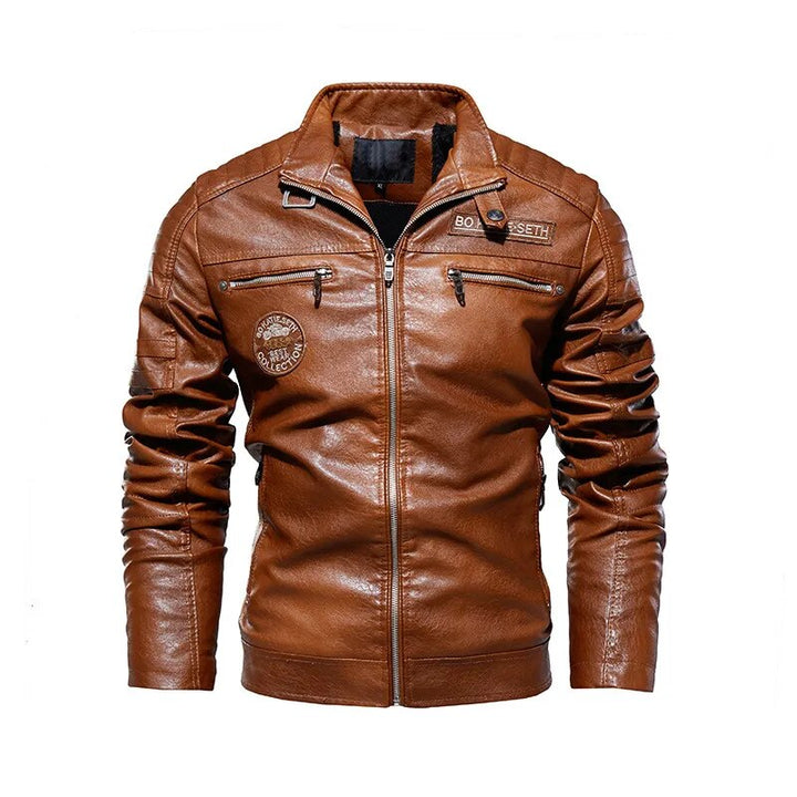 Sammy Jackson™ Leather Jacket | Casual Warm Jacket