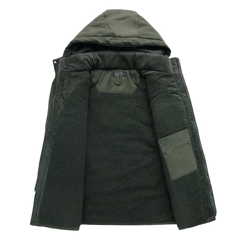 Sammy Jackson™ militaire parka | Een coole jas met een warme en gezellige voering