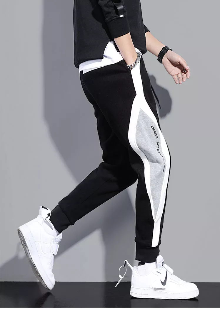 Sammy Jackson™ Casual Jogging Pants | Sport Elastic Patchwork