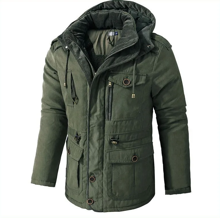 Sammy Jackson™ militaire parka | Een coole jas met een warme en gezellige voering