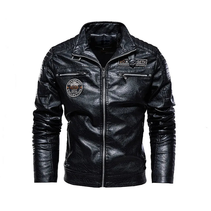 Sammy Jackson™ Leather Jacket | Casual Warm Jacket